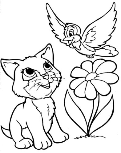 Cute Animal Coloring Pages Printable