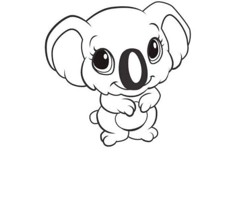 Cute Animal Coloring Pictures To Print