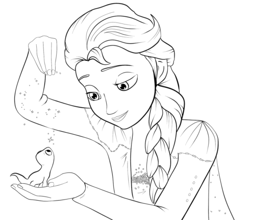 Frozen 2 Film Coloring Pages