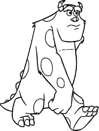 25 Free Monster Coloring Pages Printable