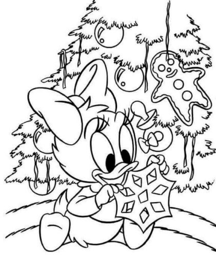 Webby With A Paper Snowflake