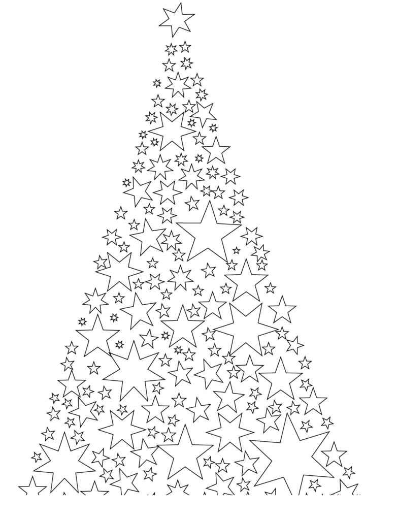 30 Free Star Coloring Pages Printable