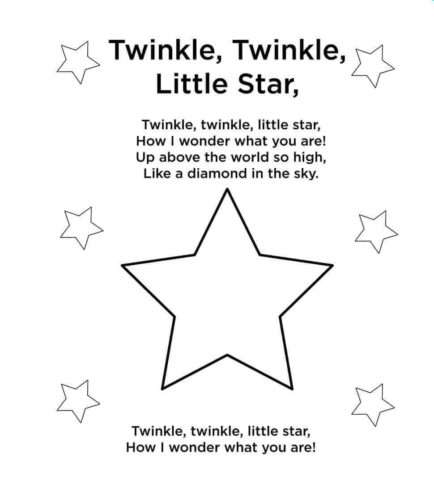 Free Printable Star Coloring Pages