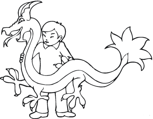 Chinese New Year Coloring Pages