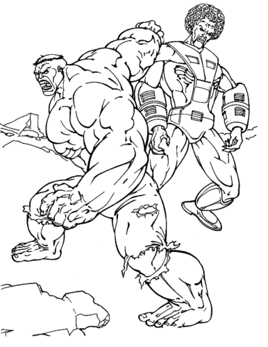 Hulk Coloring Images