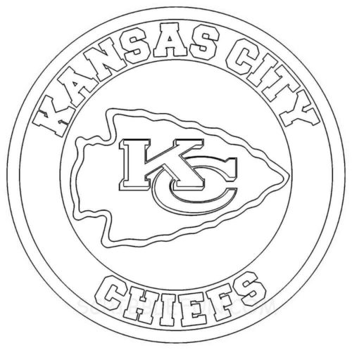 KC Chiefs coloring pages printable