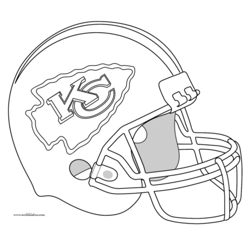10 Free Kansas City Chiefs Coloring Pages Printable