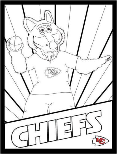 Kansas City Chiefs Mascot Wolf