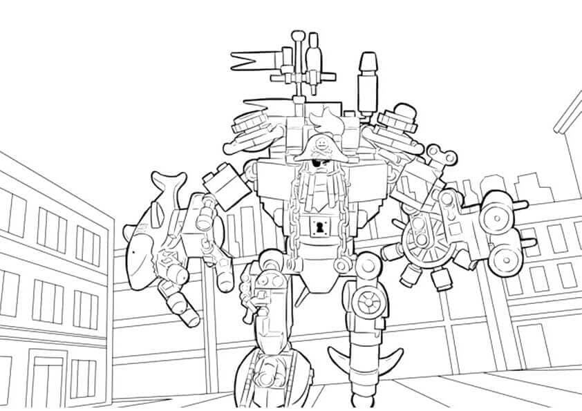 33 Free Printable Lego Coloring Pages