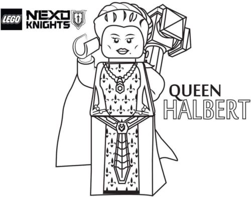 Lego Nexo Knights Coloring Pages