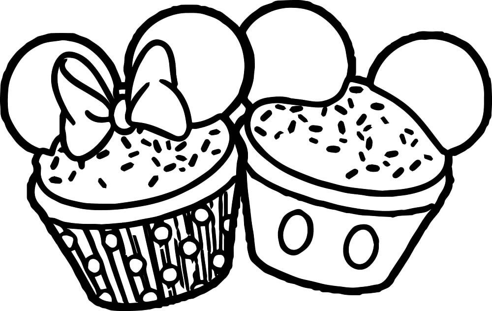 35 Free Cupcake Coloring Pages Printable