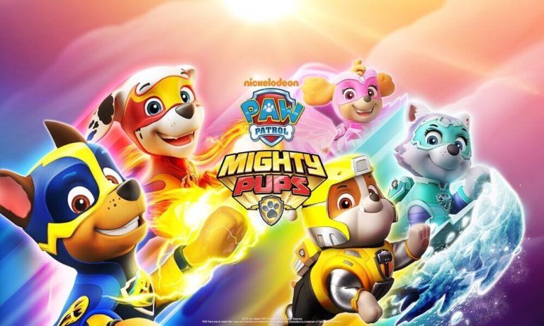 10 Free Paw Patrol Mighty Pups Coloring Pages Printable