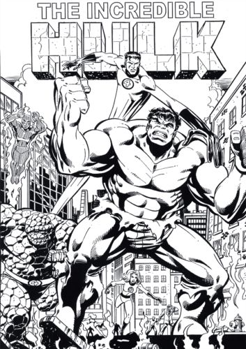 The Incredible Hulk Coloring Pages