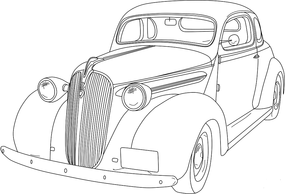 1930s Chevy Coupe