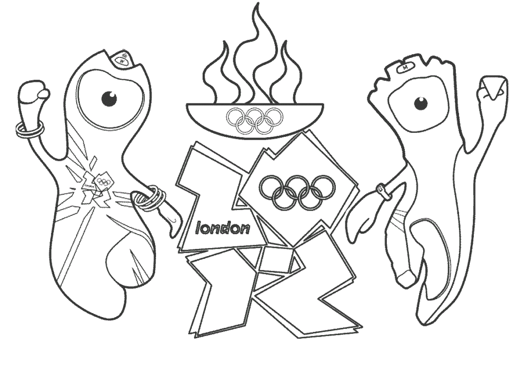 30 Free Olympic Coloring Pages Printable