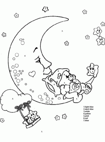 Care Bear Coloring Page