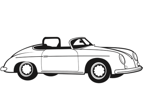 Classic Convertible Car coloring page Classic Convertible Car coloring page