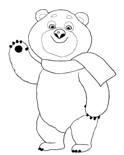 Polar Bear 2014 Olympics Mascot