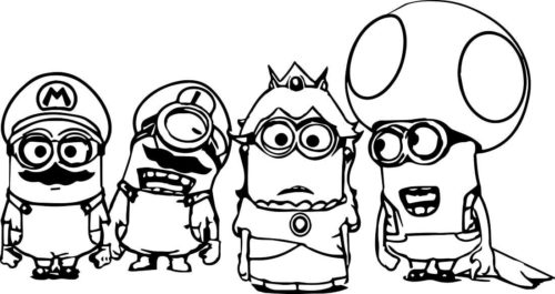 Minions Dressed As Mario Minions Dressed As Mario