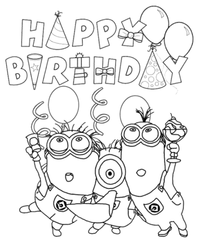 Minions Wishing You Happy Birthday Minions Wishing You Happy Birthday