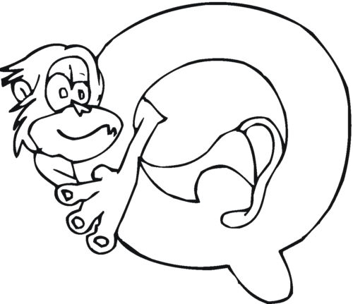 Monkey Images To Color Monkey Images To Color