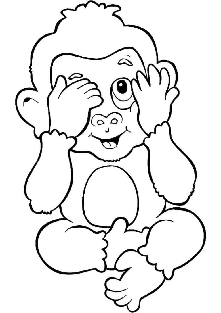 35-free-monkey-coloring-pages-printable