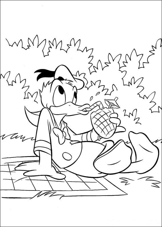 35 Free Donald Duck Coloring Pages Printable
