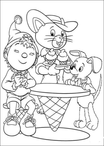 Ice Cream Coloring Pages