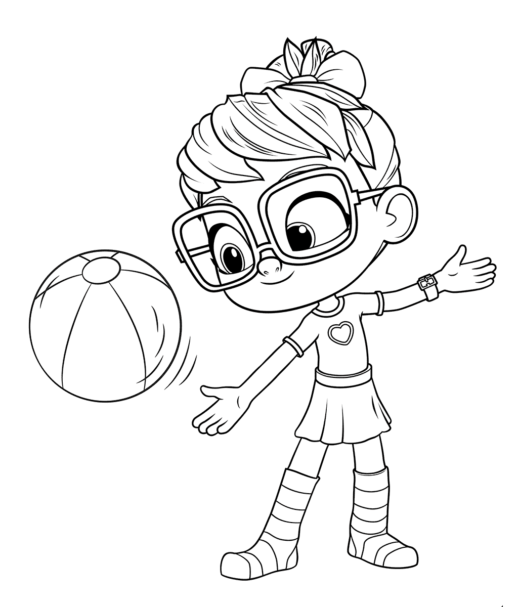 Abby Hatcher coloring pages printable