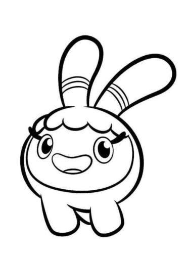 Squeaky Peeper Do from Abby Hatcher coloring sheet