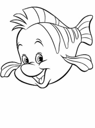 Flounder from Little Mermaid