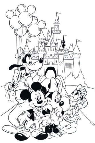 Free Printable Disney Coloring Pages