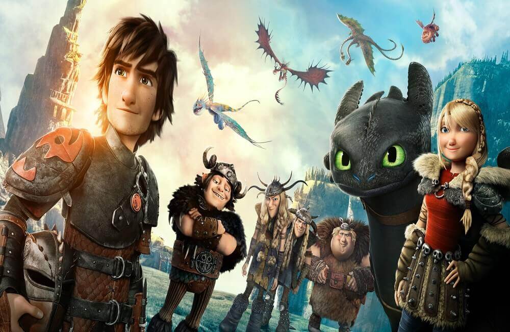 How To Train Your Dragon coloring sheets