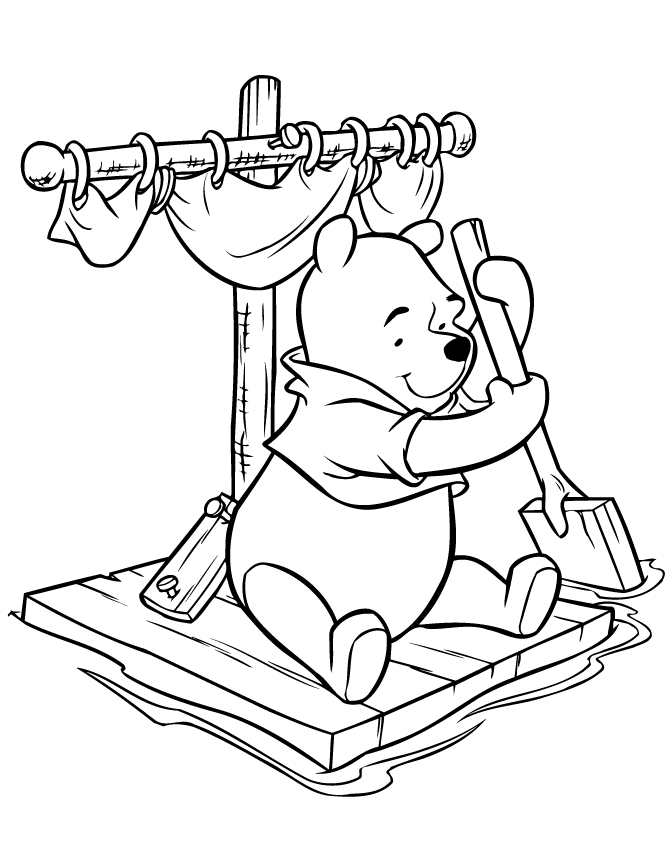 Winnie The Pooh coloring page