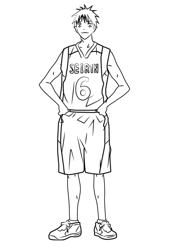 Shinji Koganei from Kuroko Basketball