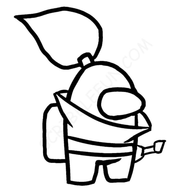Among Us Coloring Printables