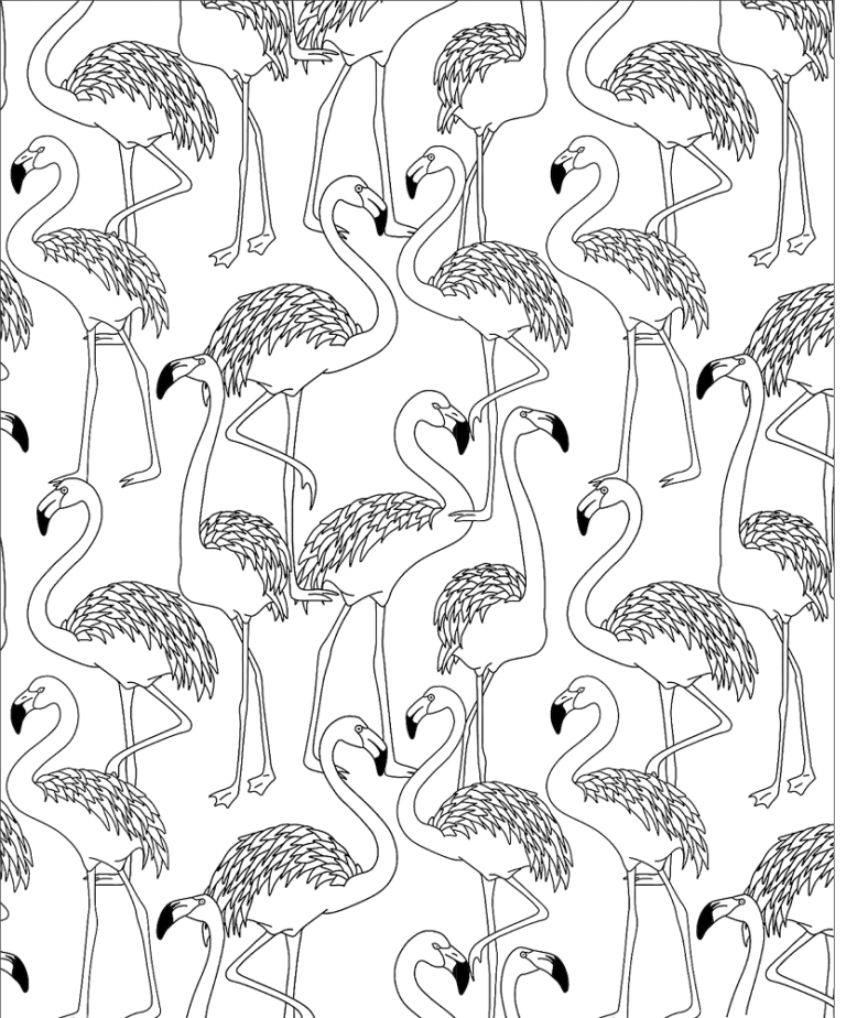 30 Free Flamingo Coloring Pages Printable