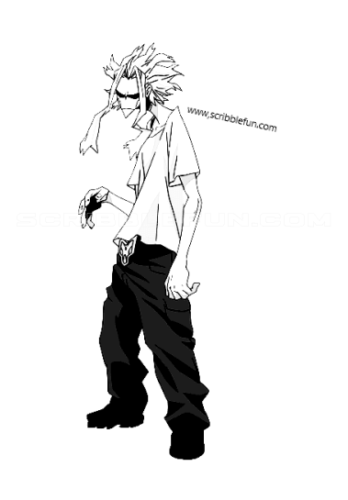 Toshinori Yagi from My Hero Academia