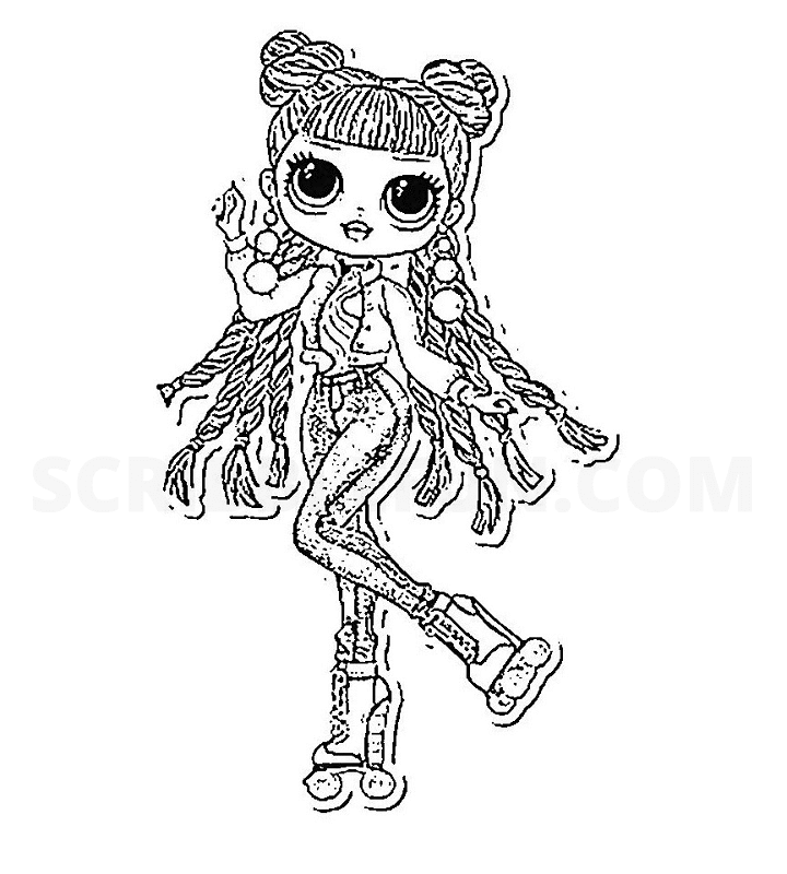 15 Free Lol Surprise Omg Coloring Pages Printable
