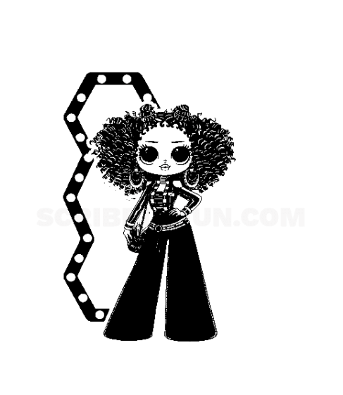 15 Free LOL Surprise! OMG Coloring Pages Printable