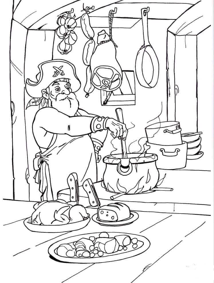 Pirate cooking