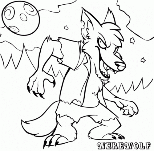 Sneaky werewolf