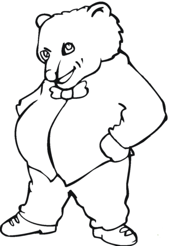 Dapper bear