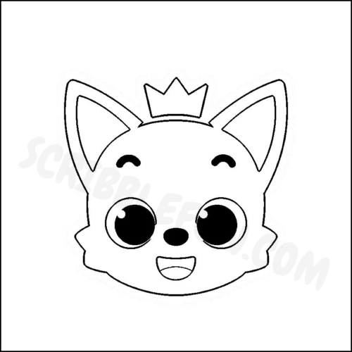 Pinkfong coloring page