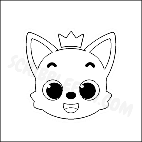Pinkfong coloring page Pinkfong coloring page