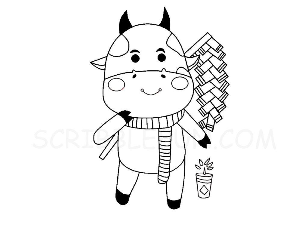 20 Free Chinese New Year 2021 Coloring Pages Printable