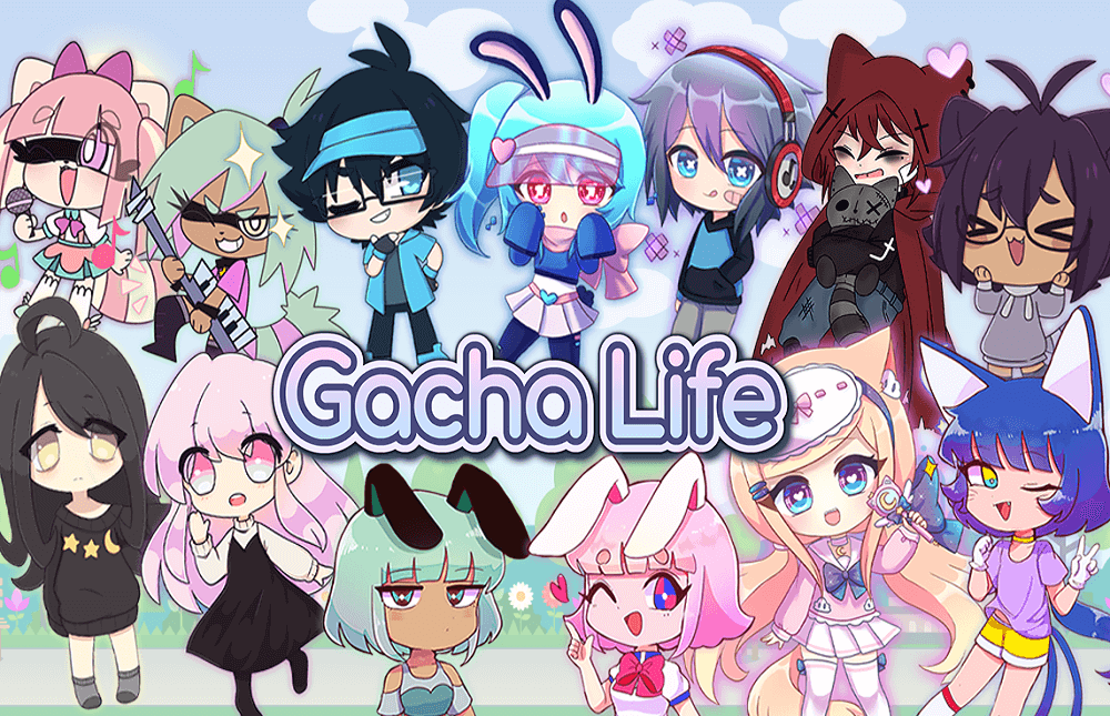 Gacha Life coloring