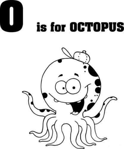 Letter O is for Octopus