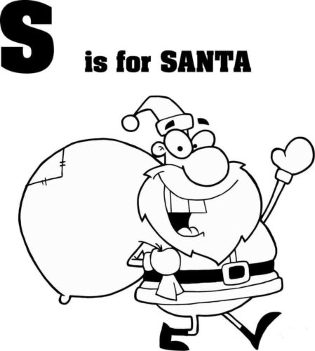 S is for Santa