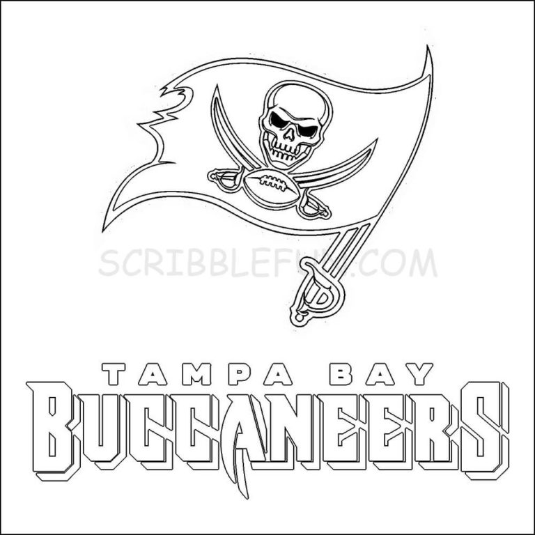 11 Free Printable Tampa Bay Buccaneers Coloring Pages